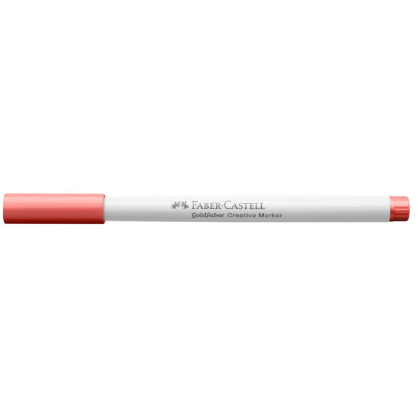 photo-Feutre - Rouge - 521 - Indélébile - Pointe 1,5mm - Tous supports - Faber-Castell Goldfaber creative marker