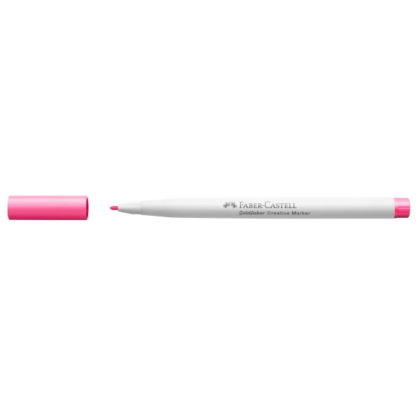 Feutre - Rose - 528 - Indélébile - Pointe 1,5mm - Tous supports - Faber-Castell Goldfaber creative marker