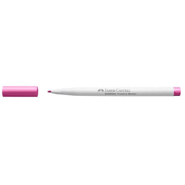 Feutre - Magenta - 533 - Indélébile - Pointe 1,5mm - Tous supports - Faber-Castell Goldfaber creative marker