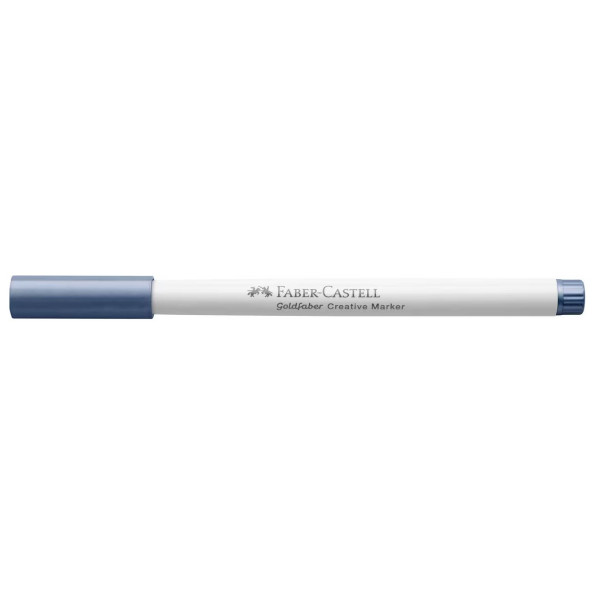 photo-Feutre - Bleu marine - 553 - Indélébile - Pointe 1,5mm - Tous supports - Faber-Castell Goldfaber creative marker