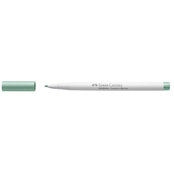 Feutre - Vert - 594 - Indélébile - Pointe 1,5mm - Tous supports - Faber-Castell Goldfaber creative marker