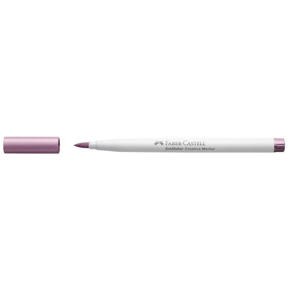Feutre - Violet - 590 - Indélébile - Pointe pinceau - Tous supports - Faber-Castell Goldfaber creative marker