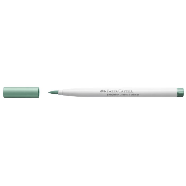 Feutre - Vert - 594 - Indélébile - Pointe pinceau - Tous supports - Faber-Castell Goldfaber creative marker
