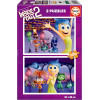photo-Puzzle - Disney - Vice-versa 2 - Enfant dès 6 ans - 2 x 100 pièces - Pièces en bois - 40x28cm - Educa