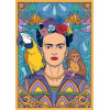 Puzzle - Fridha Kahlo - Portait - 1500 pièces - 85x60cm - Dès 14 ans - Educa