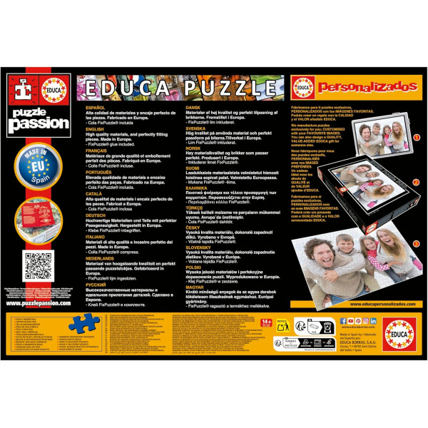 Puzzle - La sérénade - Musiciens - 1500 pièces - Adulte - Dès 14 ans - 85x60cm - Educa