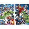 Puzzle - Avengers Marvel - Super héros - 2 x 100 pièces - 40x28cm - Dès 6 ans - Educa