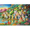 Puzzle - Le port caché coloré - 500 pièces - Dès 11 ans - 48x34cm - Educa