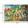 Puzzle - Le port caché coloré - 500 pièces - Dès 11 ans - 48x34cm - Educa