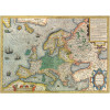 Puzzle - Carte ancienne de l'Europe - 1000 pièces - Dès 14 ans - 68x48cm - Educa