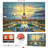 Puzzle - Tableau Tour Eiffel - 500 pièces - Dès 11 ans - 48x34cm - Educa