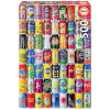 photo-Puzzle - Canettes de soda - Vintage - 500 pièces - Dès 11 ans - 38x48cm - Educa