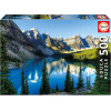 photo-Puzzle - Le lac d'Alberta - 500 pièces - Dès 11 ans - 48x34cm - Educa
