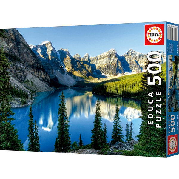 Puzzle - Le lac d'Alberta - 500 pièces - Dès 11 ans - 48x34cm - Educa