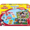 photo-Jeu éducatif - Domino - Puzzles - Memory - Dès 3 ans - Disney - Mickey - 4 jeux