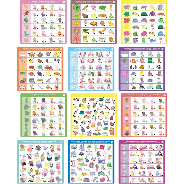 Jeu éducatif - Peppa Pig - Connector - Questions/réponses - Dès 3 ans - Educa