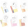 Jeu créatif - Bluey - Collage et gommettes - 6 modèles + accessoires - Educa