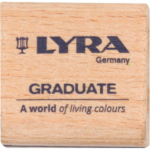Crayons graphite - 6 modèles - 4H,3H,2H,H,F et HB - Gomme + taille-crayon - Lyra