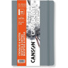 photo-Carnet - Croquis et notes - 14x21,6cm - 184 pages - 90g - Couverture souple grise - Blanc - Canson Graduate