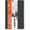 photo-Carnet - Croquis et notes - 14x21,6cm - 184 pages - 90g - Couverture souple - Gris foncé - Canson Graduate