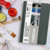 Carnet - Multi techniques - 14x21,6cm - 64 pages - 220g - Couverture rigide - Gris foncé - Canson Graduate