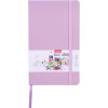 photo-Carnet - Dessin - Bullet journal - 13 x 21 cm - Violet - 64 feuilles pointillées - Bruynzeel
