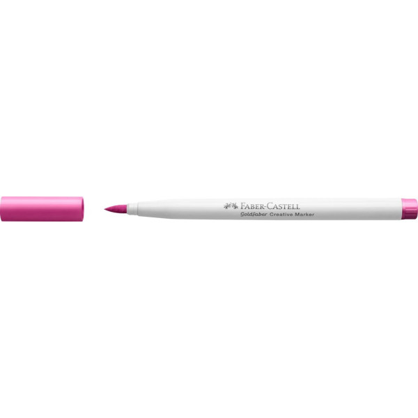 Feutre - Rose - 533 - Indélébile - Pointe pinceau - Tous supports - Faber-Castell Goldfaber creative marker