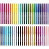 Feutres de coloriage - Dessin - Enfant - 50 couleurs - Pointe solide - Bruynzeel