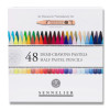 photo-Demi-crayons pastels - Boite de 48 couleurs - 7cm longueur - Sennelier