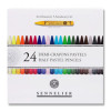 photo-Demi-crayons pastels - Boite de 24 couleurs - 7cm longueur - Sennelier