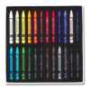 Demi-crayons pastels - Boite de 24 couleurs - 7cm longueur - Sennelier