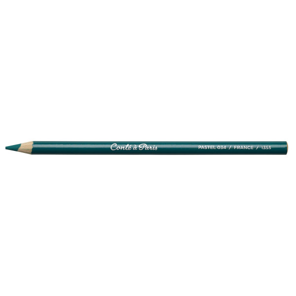 photo-Crayon pastel - Vert émeraude - 034 - Dessin - Beaux-arts - Conté à Paris