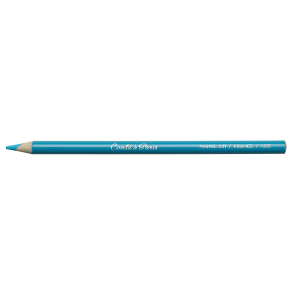 photo-Crayon pastel - Bleu vert - 021 - Dessin - Beaux-arts - Conté à Paris