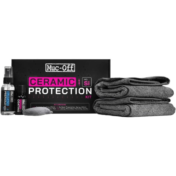 photo-Produit entretien - Ceramic protection kit - Protège et nettoie - Accessoires inclus - Muc-Off