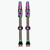 photo-Valves - Tubeless - Big Bore Lite - Iridescent - 2XL - Pour gonflage maximal - Vélo - VTT - Muc-Off