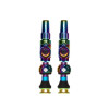 photo-Valves - Tubeless - Big Bore Lite - Iridescent - Small - Pour gonflage maximal - Vélo - VTT - Muc-Off