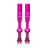 photo-Valves - Tubeless - Big Bore Lite - Rose - Large - Pour gonflage maximal - Vélo - VTT - Muc-Off
