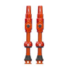 photo-Valves - Tubeless - Big Bore Lite - Orange - Large - Pour gonflage maximal - Vélo - VTT - Muc-Off