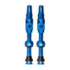 photo-Valves - Tubeless - Big Bore Lite - Bleu - Large - Pour gonflage maximal - Vélo - VTT - Muc-Off