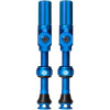 phoot-Valves - Tubeless - Big Bore Hybrid - Bleu - Médium - Pour gonflage maximal - Vélo - VTT - Muc-Off