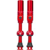 photo-Valves - Tubeless - Big Bore Hybrid - Rouge - Médium - Pour gonflage maximal - Vélo - VTT - Muc-Off
