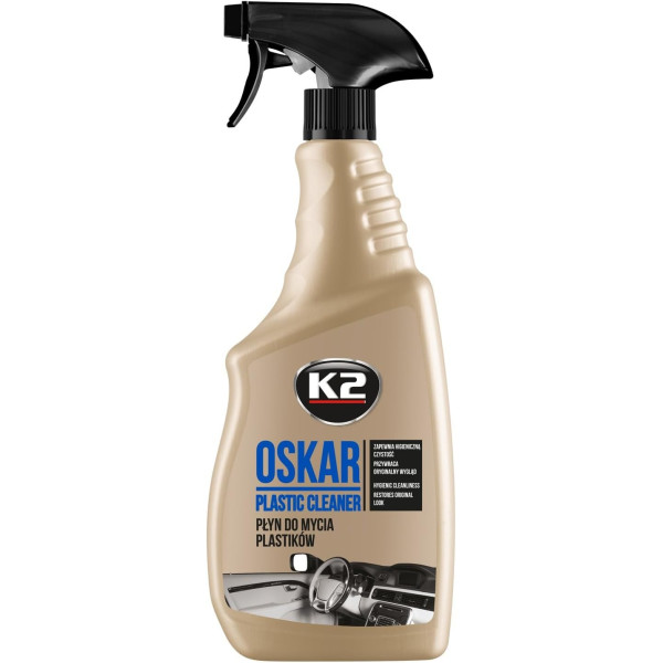 photo-Nettoyant pour plastique - Intérieur - Voiture - Tableau de bord - Oskar - 750ml - K2