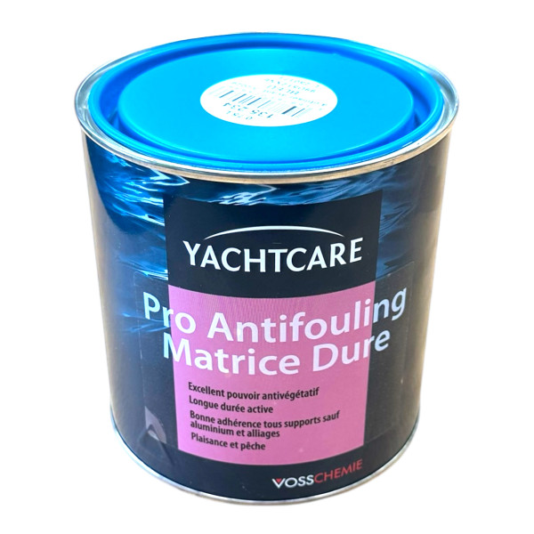 Antifouling - Bleu - Matrice dure - Bateaux polyester, bois, acier - 2,5L - YACHTCARE