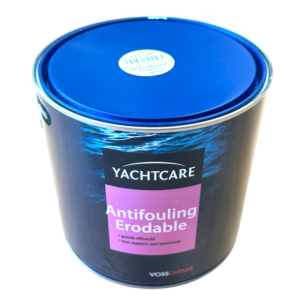 Antifouling - Bleu foncé - Erodable - Bateaux - Tous supports - 2,5L - YACHTCARE