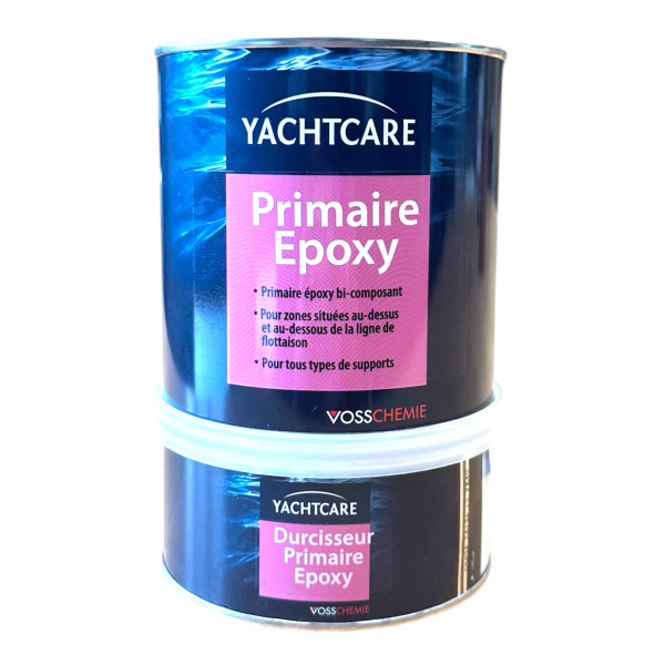 photo-Primaire - Epoxy - Blanc - Bi-composant - Pour bateaux - Tous supports - 750ml - YACHTCARE