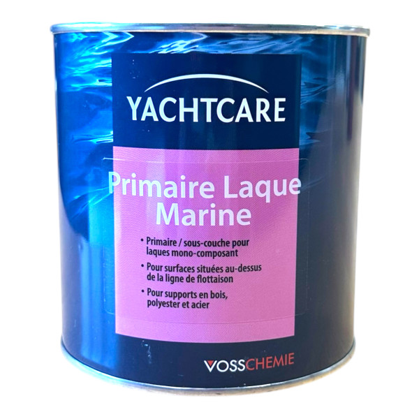 photo-Primaire laque marine - Blanc - Mono-composant - Stratifié, bois et acier - Bateaux - YACHTCARE