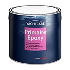 photo-Primaire + durcisseur - Epoxy - Gris - Bi-composant - Pour bateaux - Tous supports - 2,25L - YACHTCARE