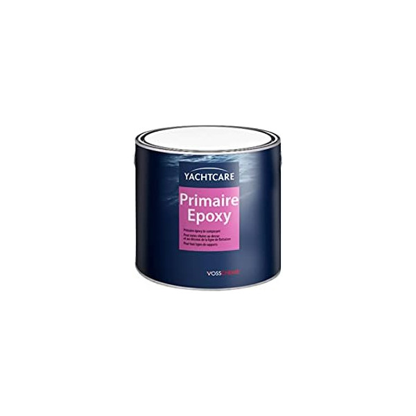photo-Primaire + durcisseur - Epoxy - Gris - Bi-composant - Pour bateaux - Tous supports - 2,25L - YACHTCARE