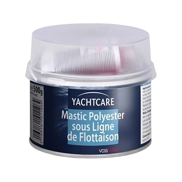 photo-Mastic + durcisseur - Polyester - Sous ligne de flottaison - Bateau - Pot 250g - YACHTCARE