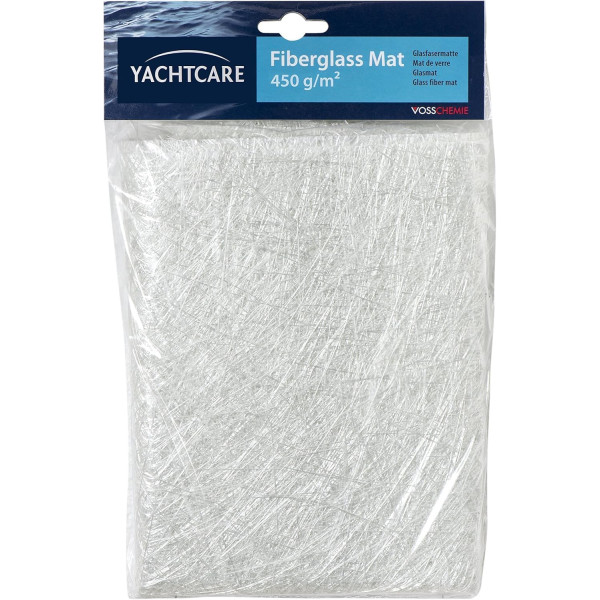 photo-Mat de verre - 450g - Fibres de verre - S'utilise avec résines - Réparation - 1m² - YACHTCARE